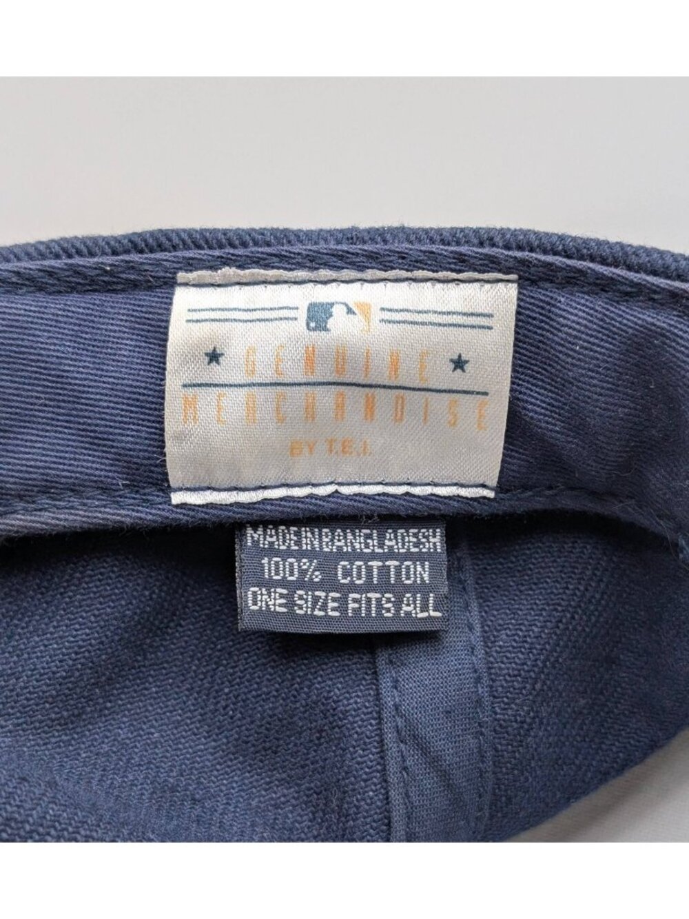 Vintage New York Yankees Hat Cap Adjustable Strap Back Adult MLB Baseball TEI - Picture 5 of 5